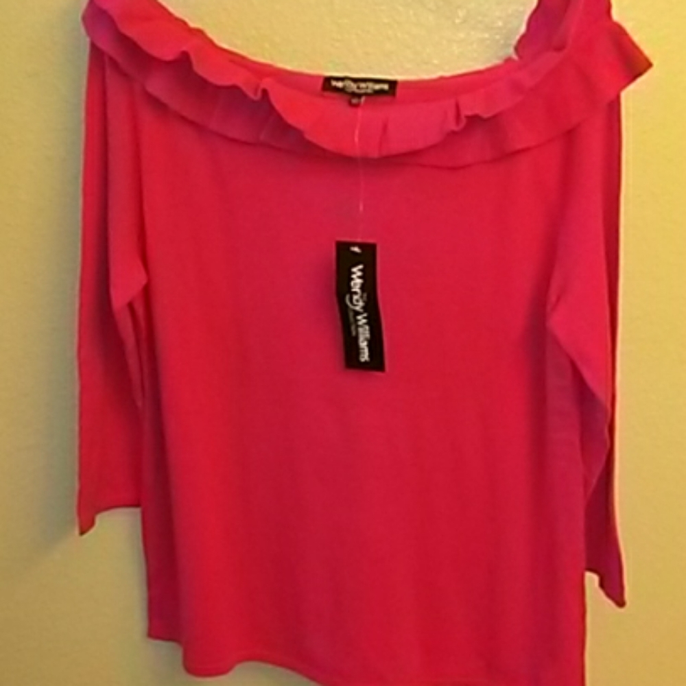 Wendy Williams Collection Off Shoulder Sweater